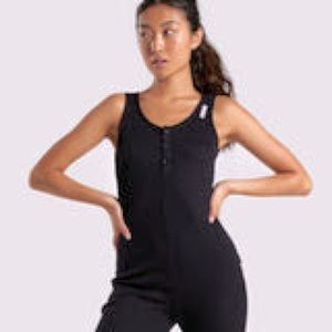 Gymshark Power Down Jumpsuit - Black medium